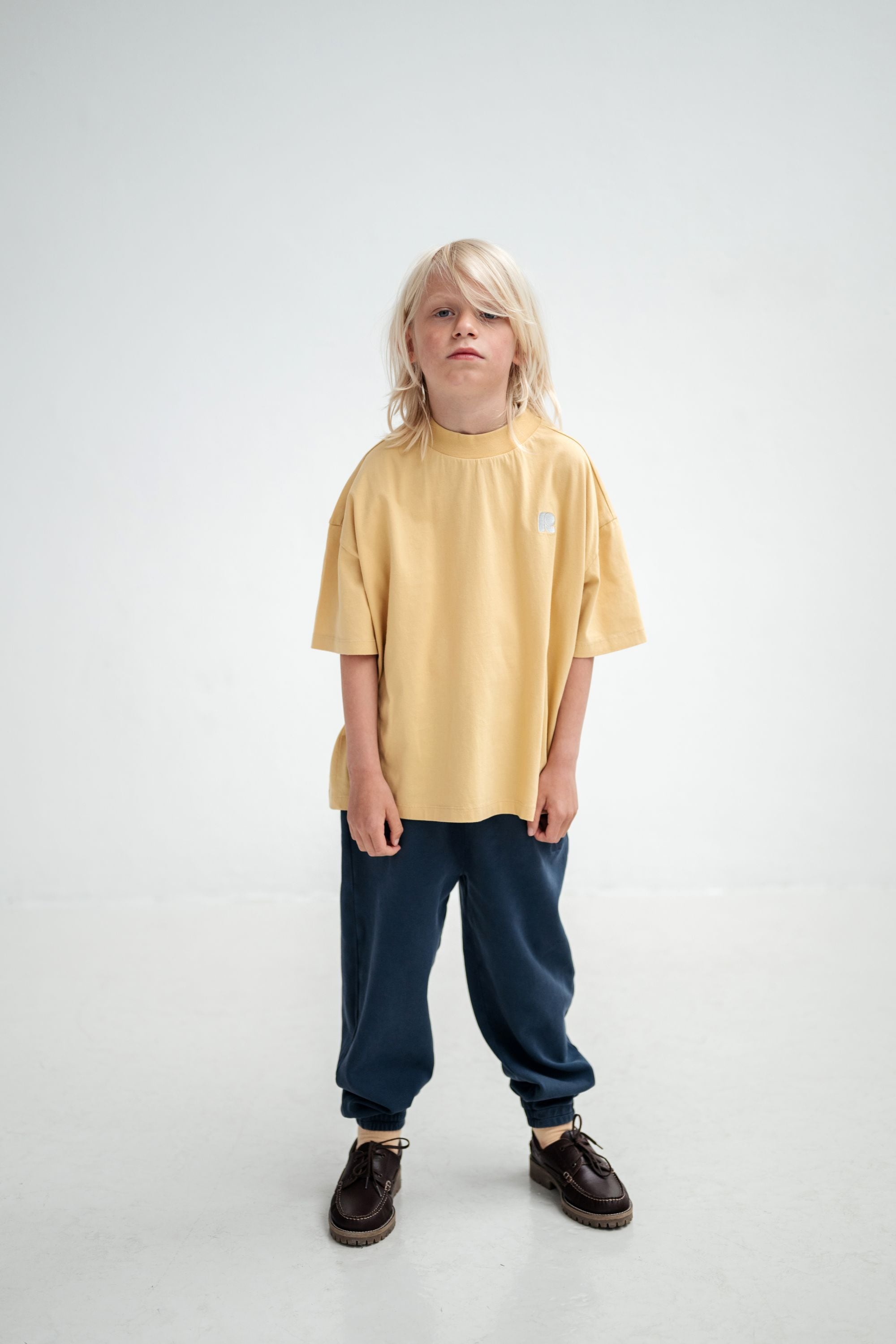 Boxy Tee | Golden Oat