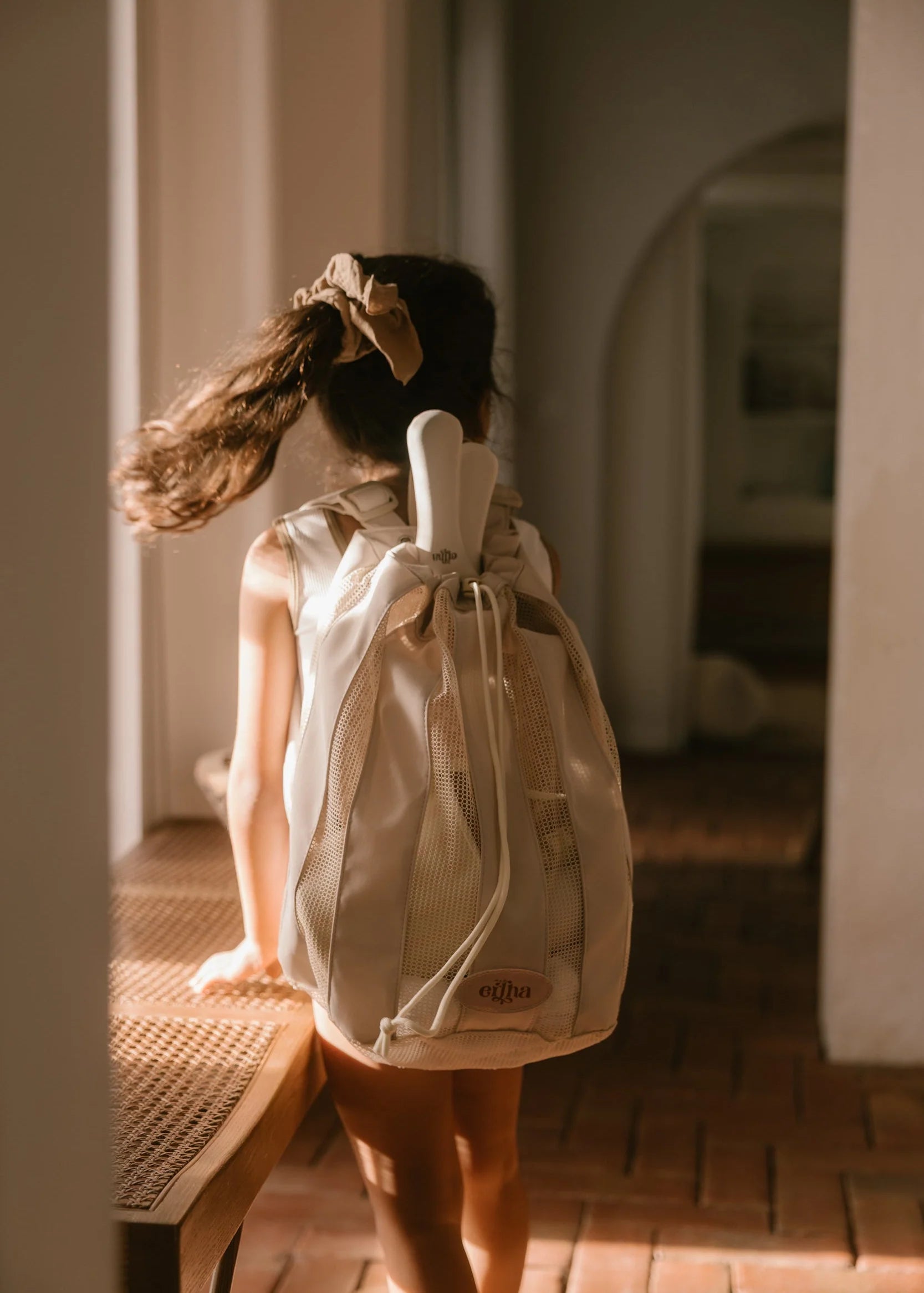 Beach Net Backpack | Vanilla
