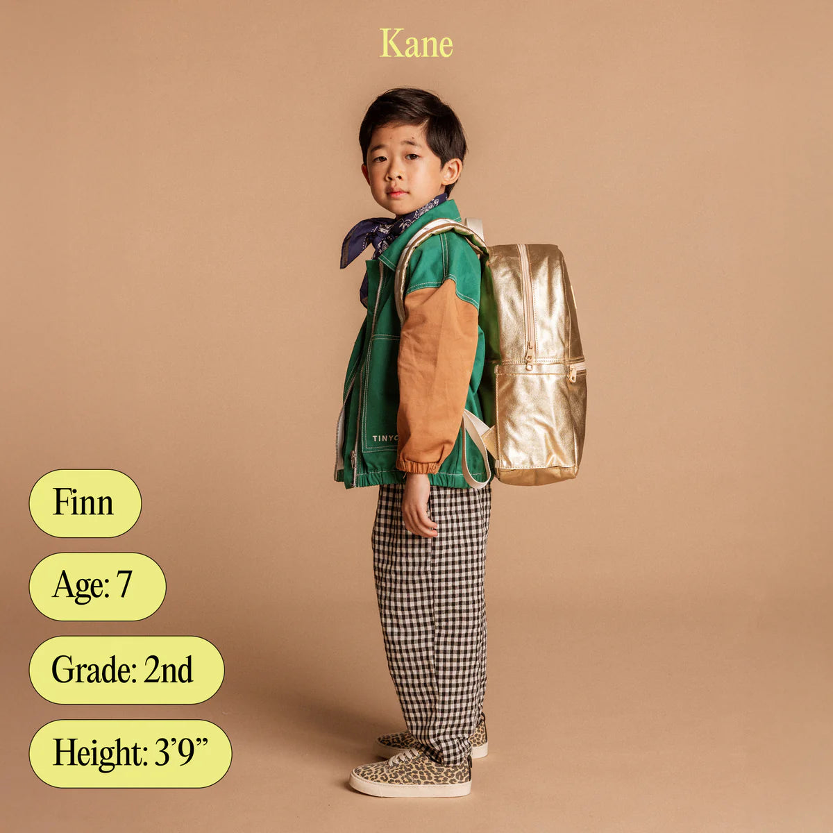 Kane Backpack Metallic | Clouds