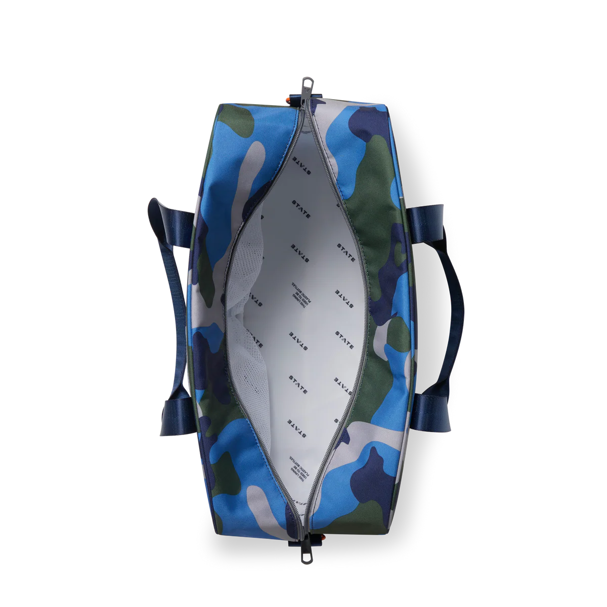 Rockaway Duffle | Blue Checkerboard
