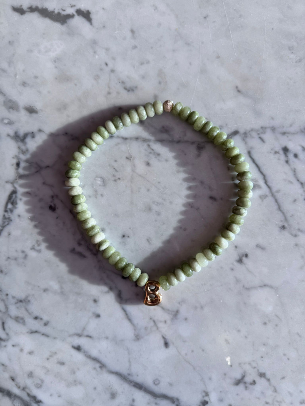 Initial Necklace | Green Tea