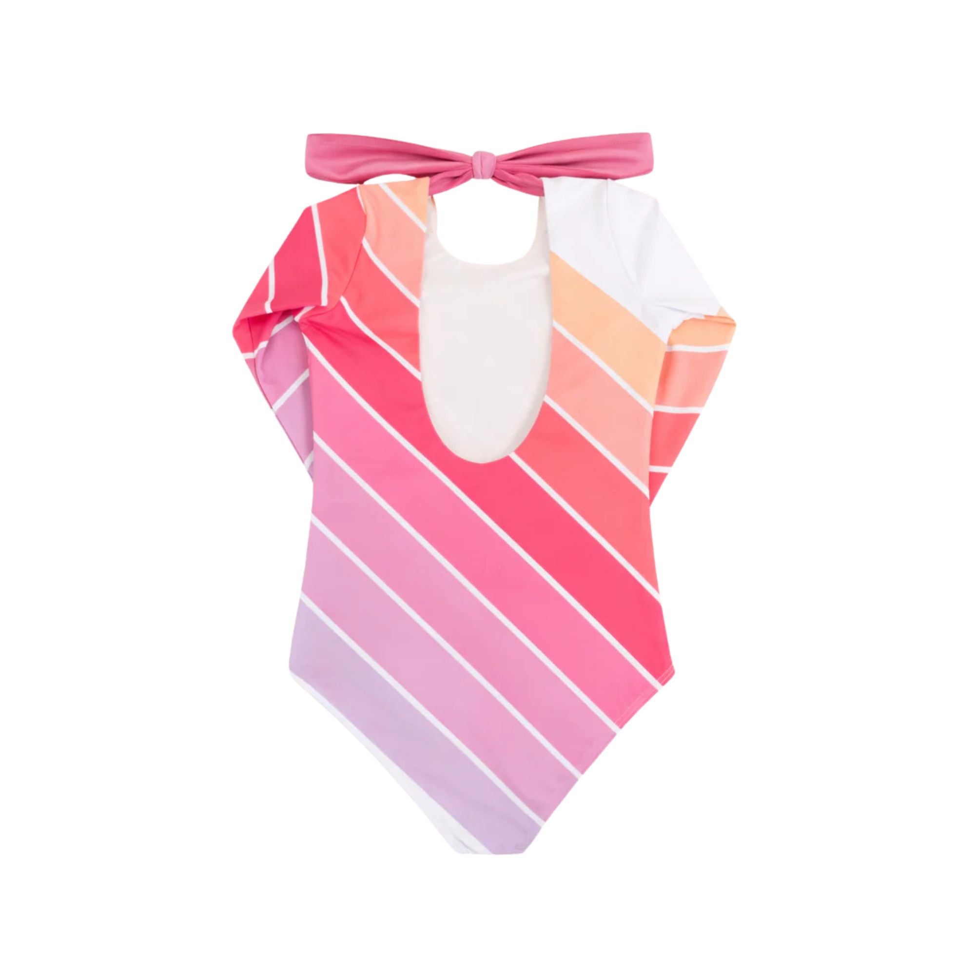 One Piece Long Sleeve | Pink Beach