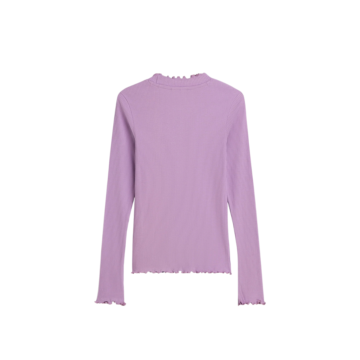 Ribbed Slimfit T-shirt | African Violet