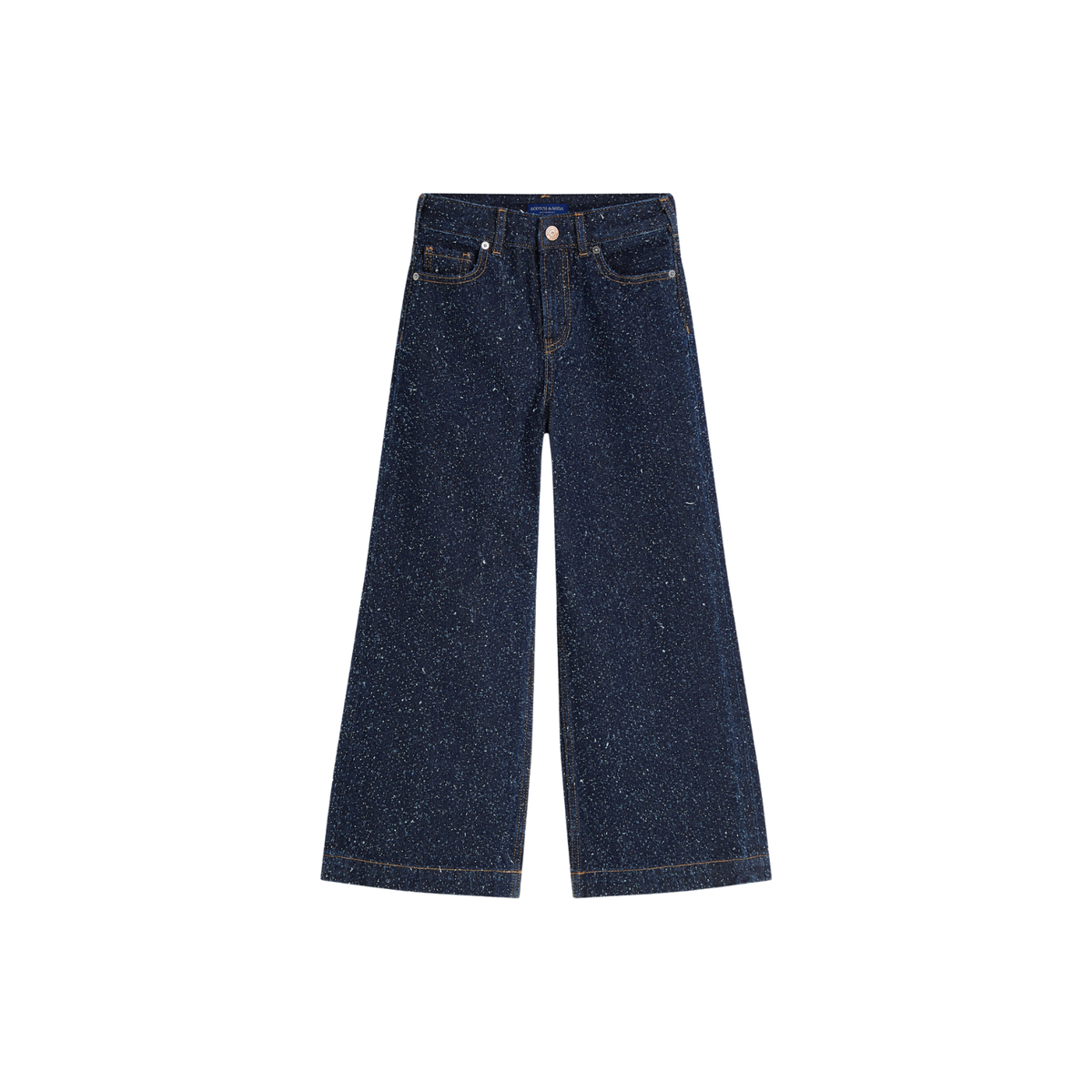 Wave Wide Leg Denims | Deep Weave
