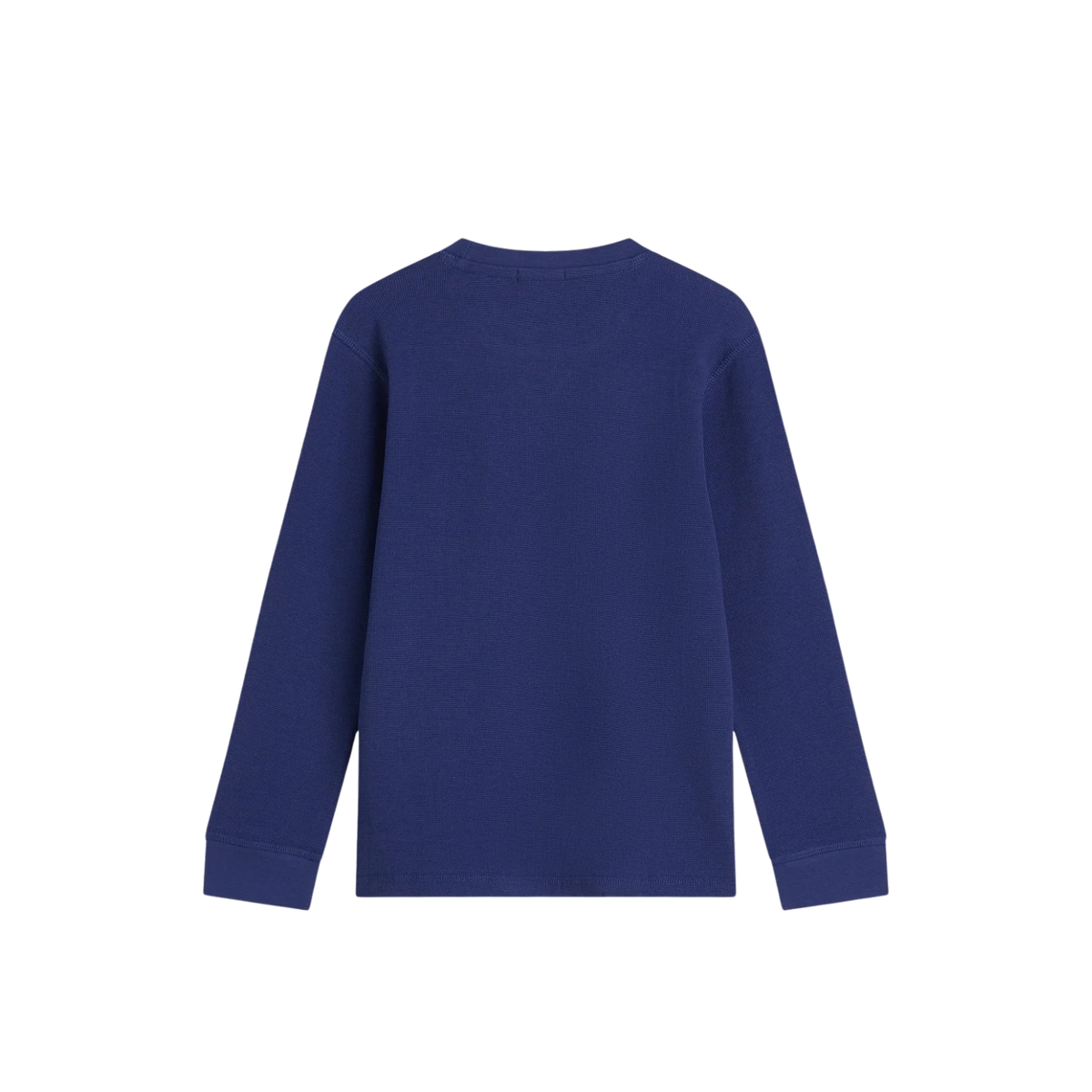 Waffle Knit T-shirt | Twilight Blue