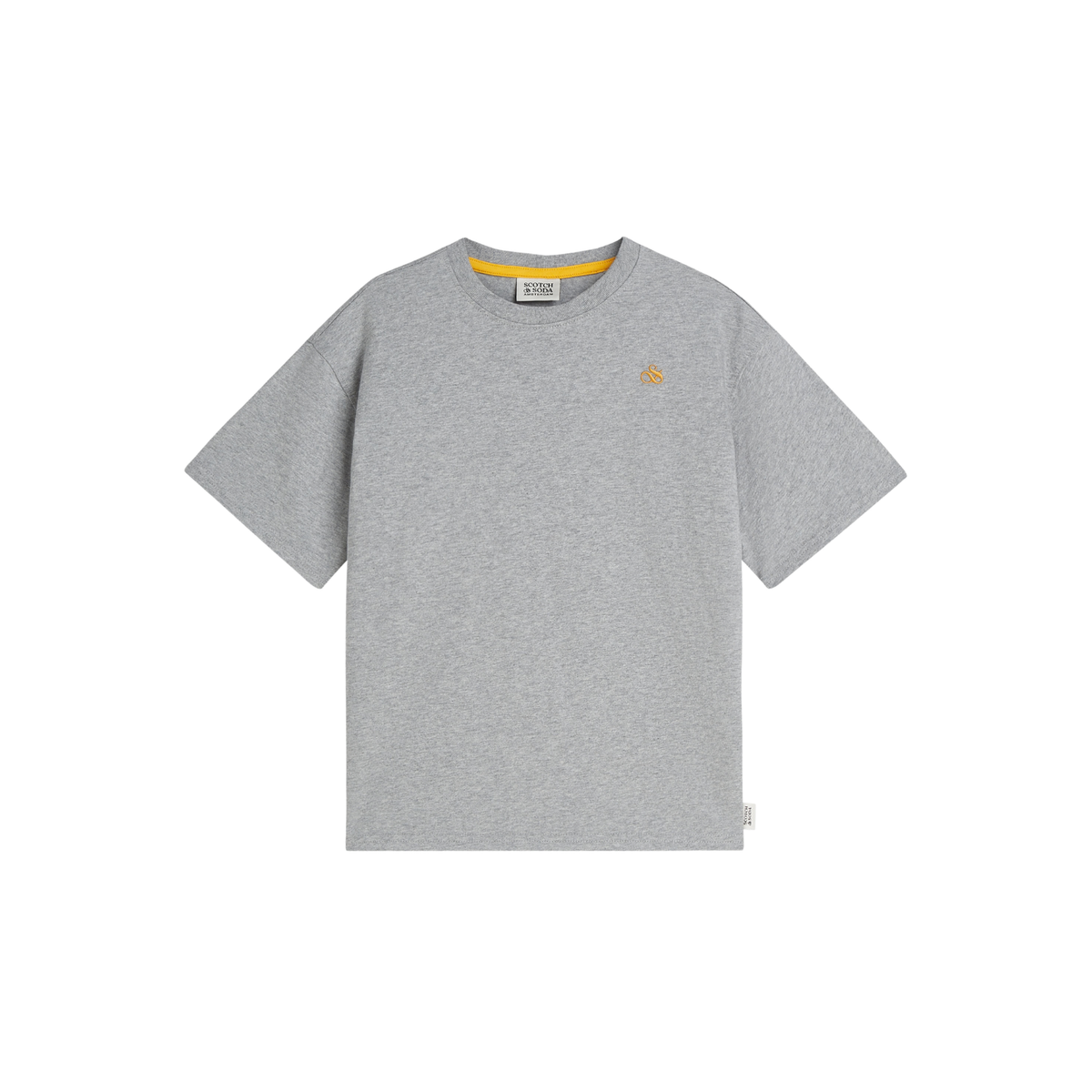 Seasonal Core Logo T-shirt | Grey Melange