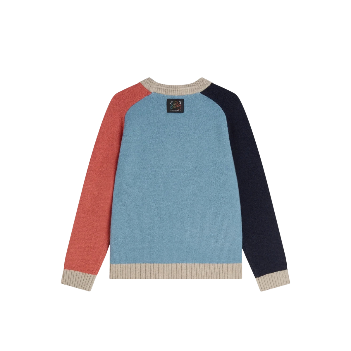 Colourblock Pullover | Adriatic Blue Colorblock