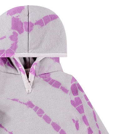 Tie Dye Hoodie Set | Purple