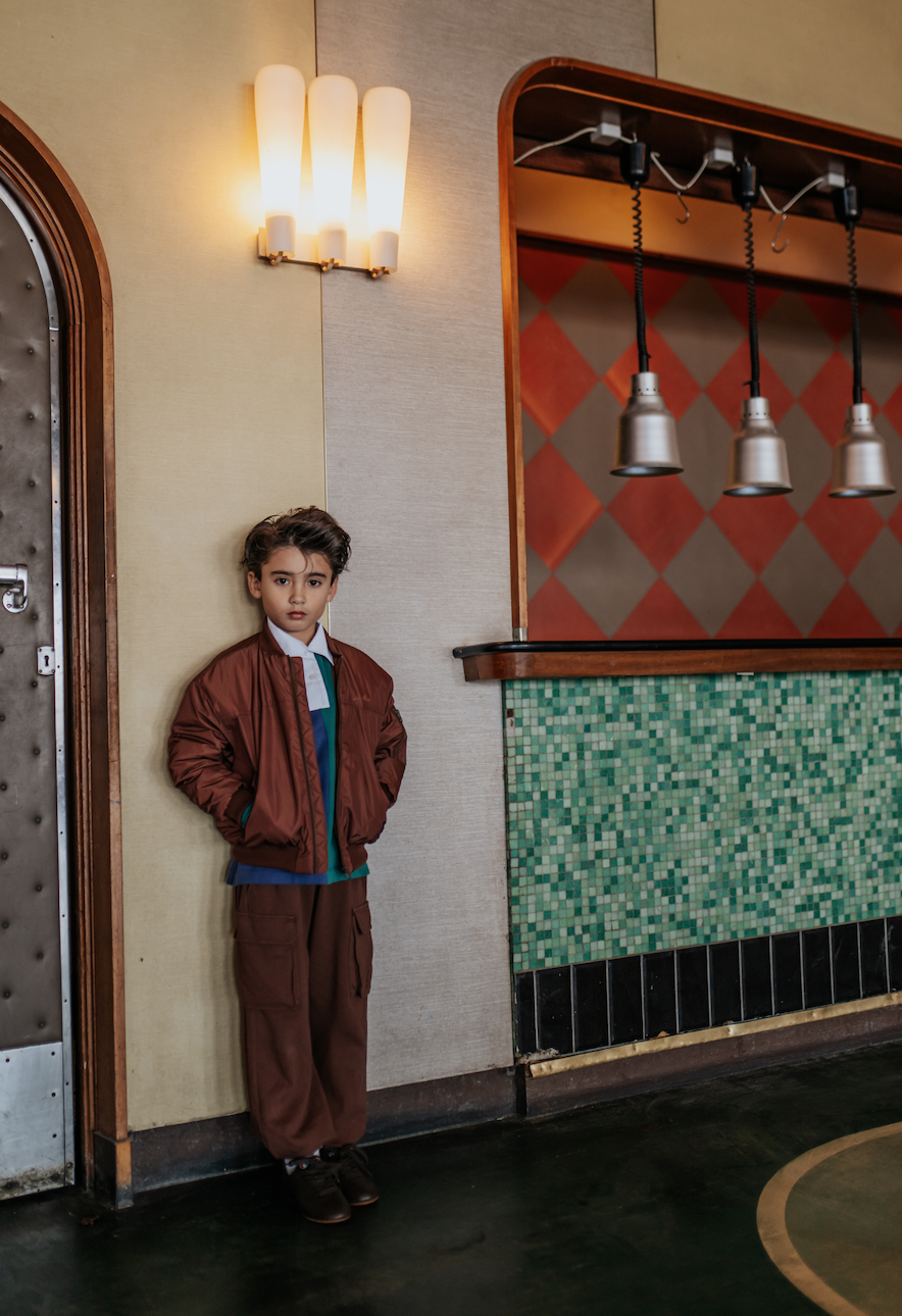 Bomber Jacket | Pure Chocolate