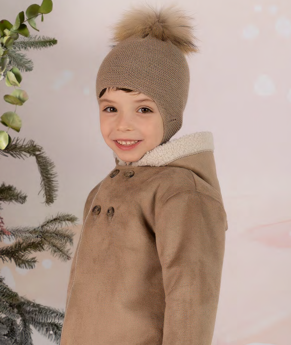 Hooded Coat | Sand