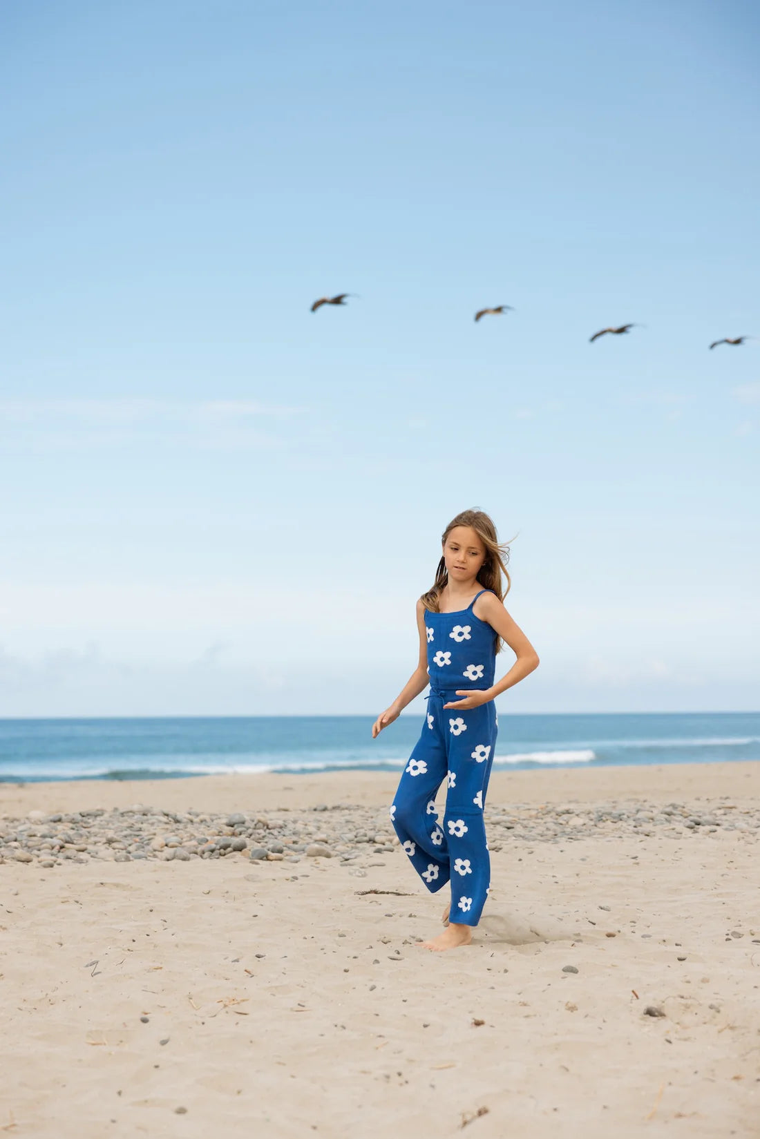 Daisy Knit Set | Navy