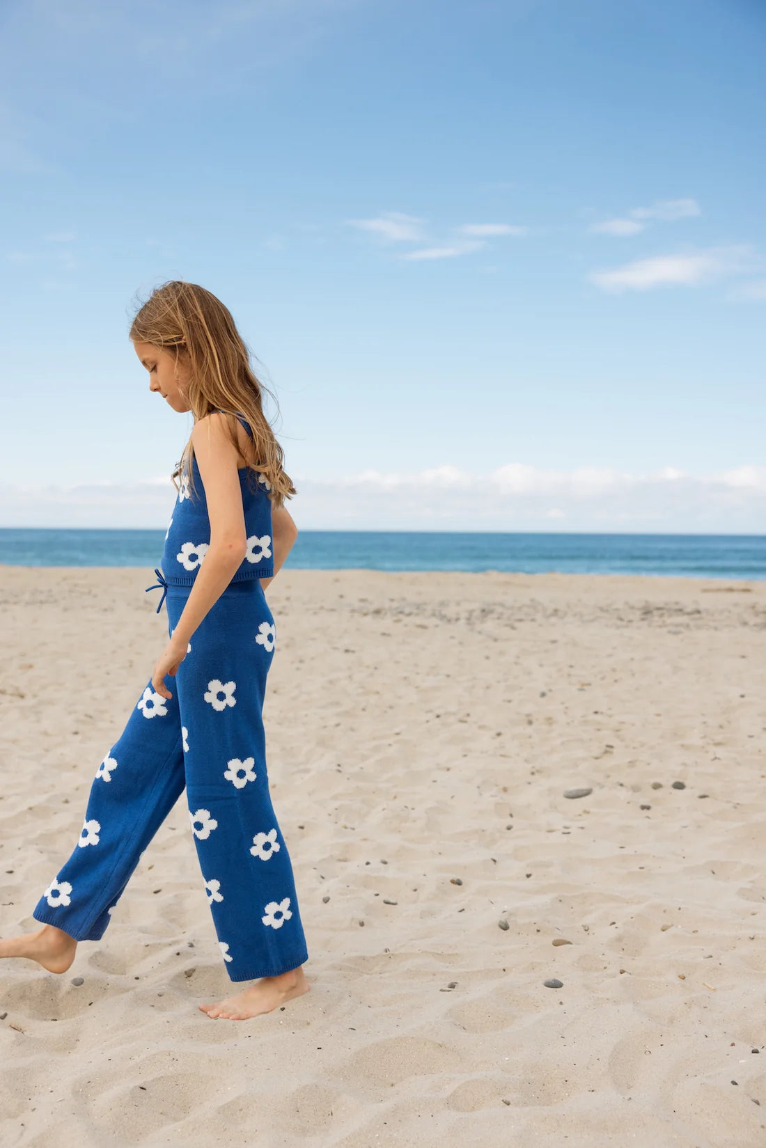 Daisy Knit Set | Navy
