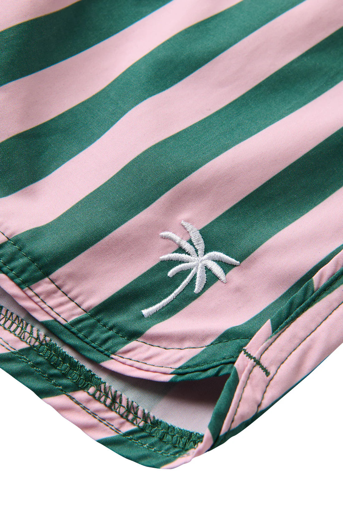 Cabana Stripe Boardshorts | Pink Palms