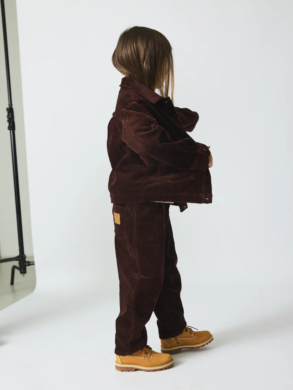 Sena Corduroy Set | Marron Plum