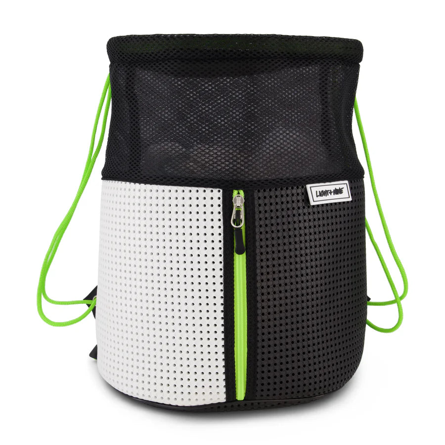 Sophy Zippered Bag | Neon Lime