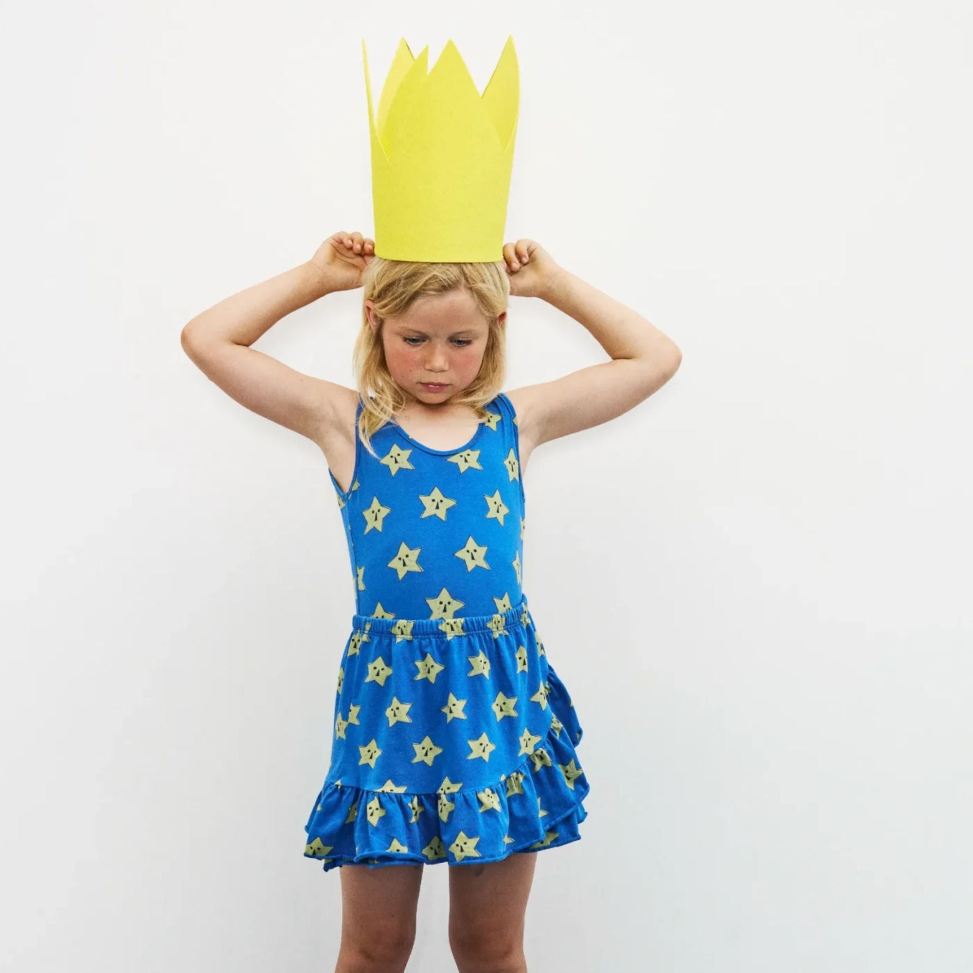 Stars All Over Bodysuit | Ink Blue