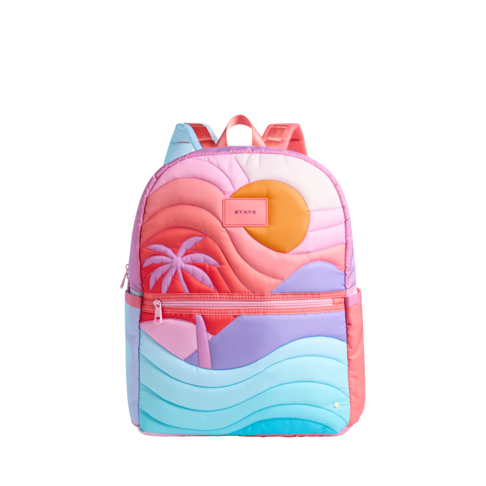 Kane Double Pocket Backpack | Sunset Puffer