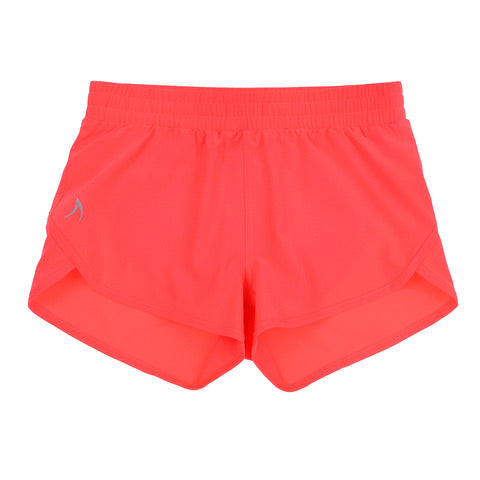 Recycled Fibre Shorts - Neon Orange