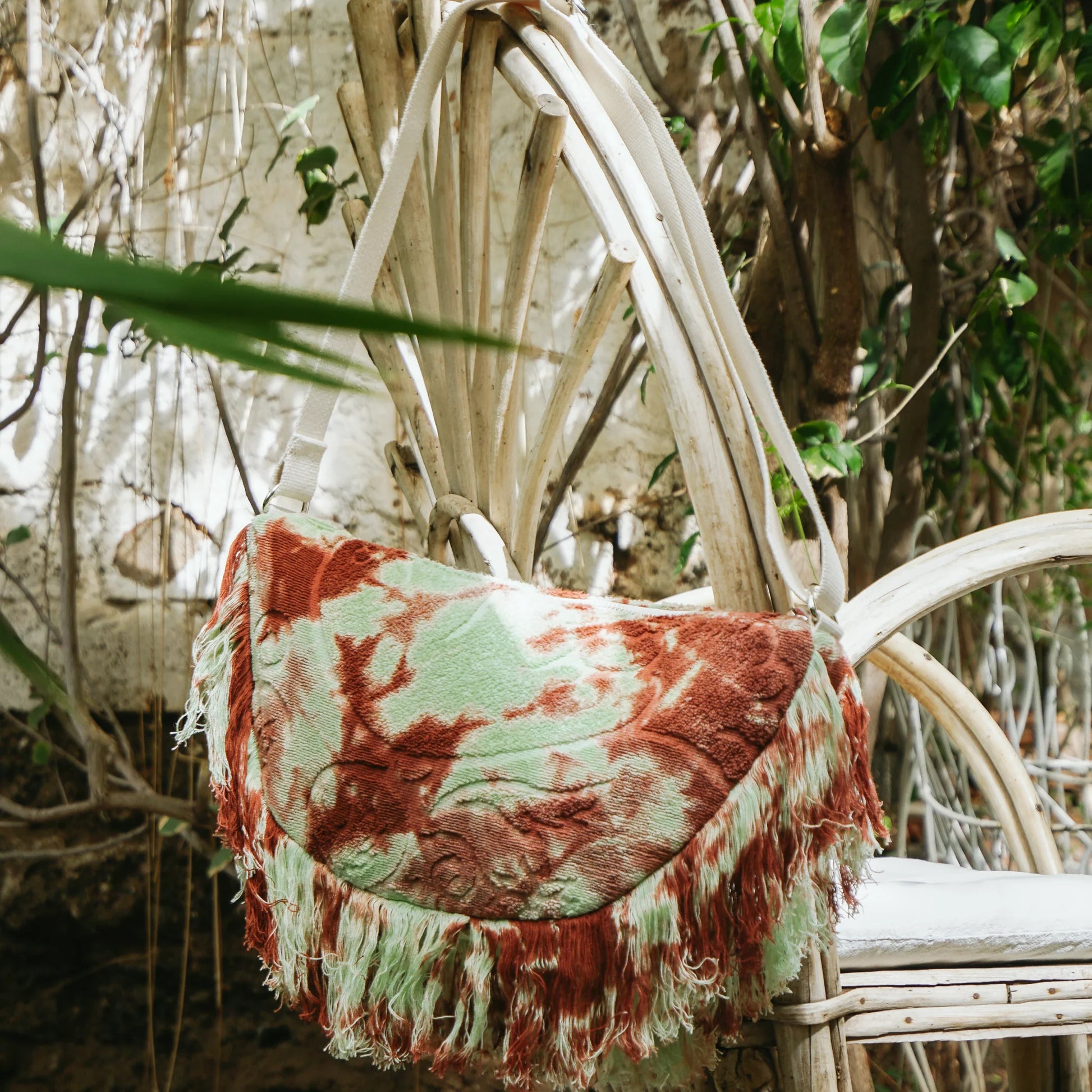Hippy Anglet Eponge Tie & Dye | Green