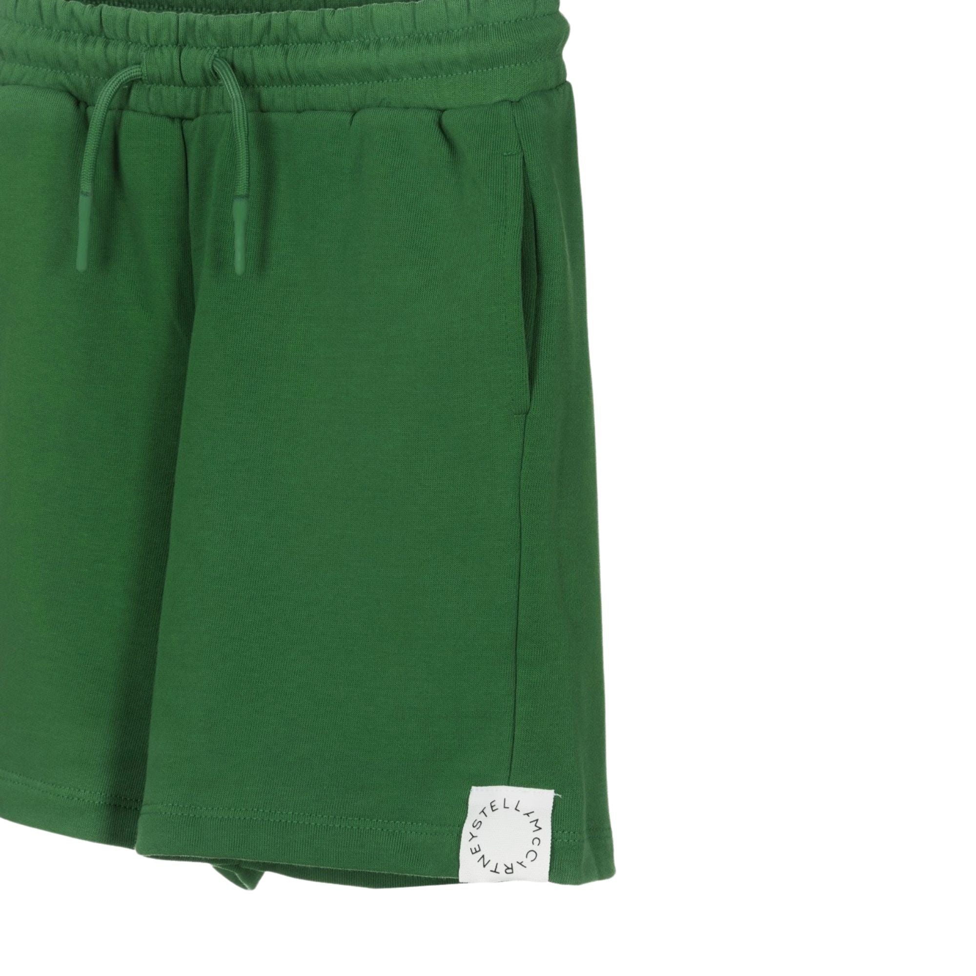 Cotton Jersey Shorts | Green