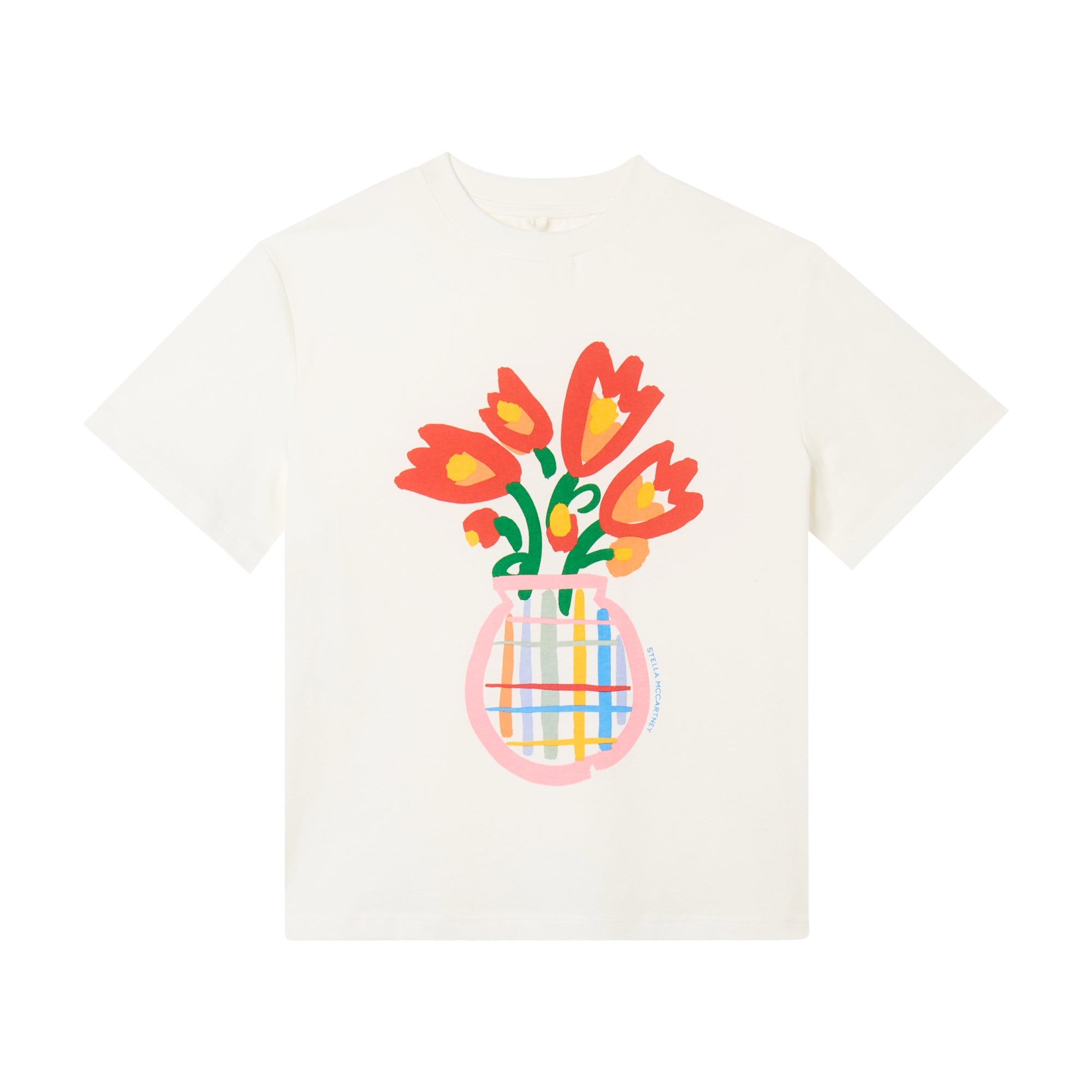 Floral Graphic T-Shirt | Ivory