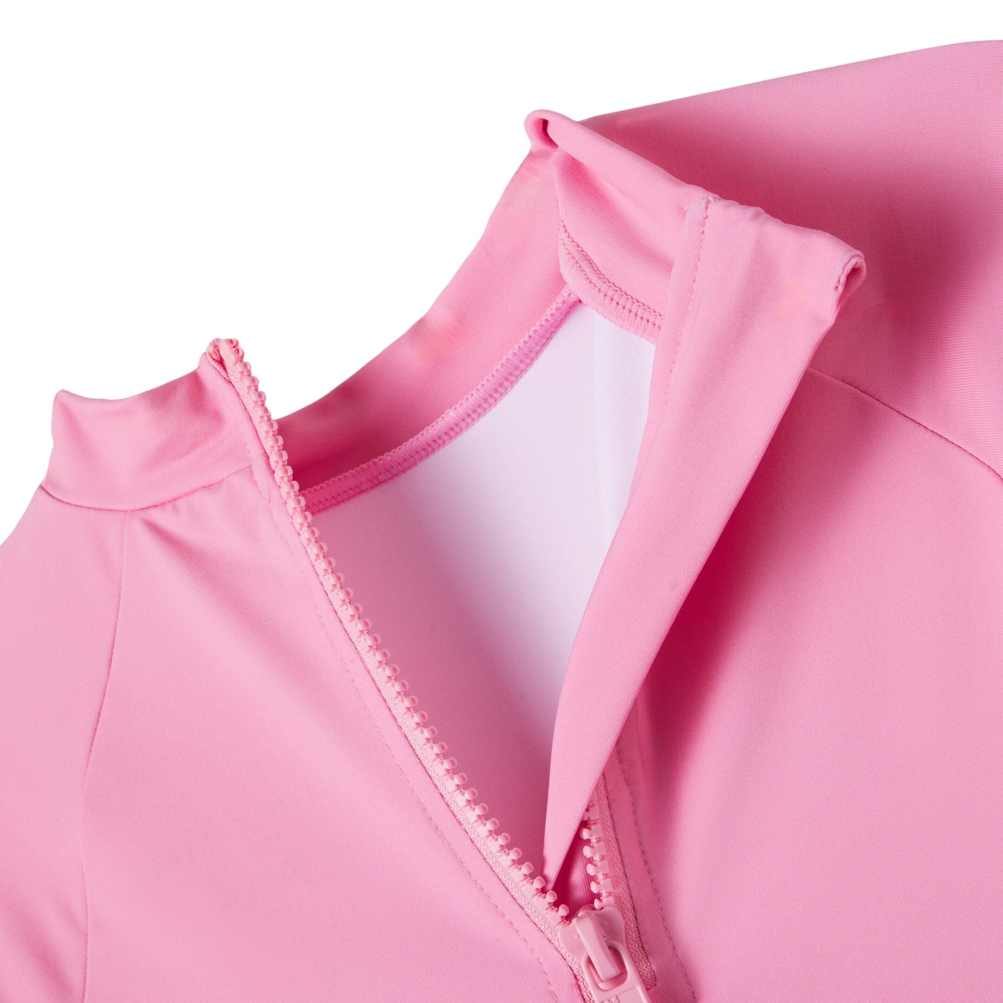 Printed Rashguard Swim Top | Pink