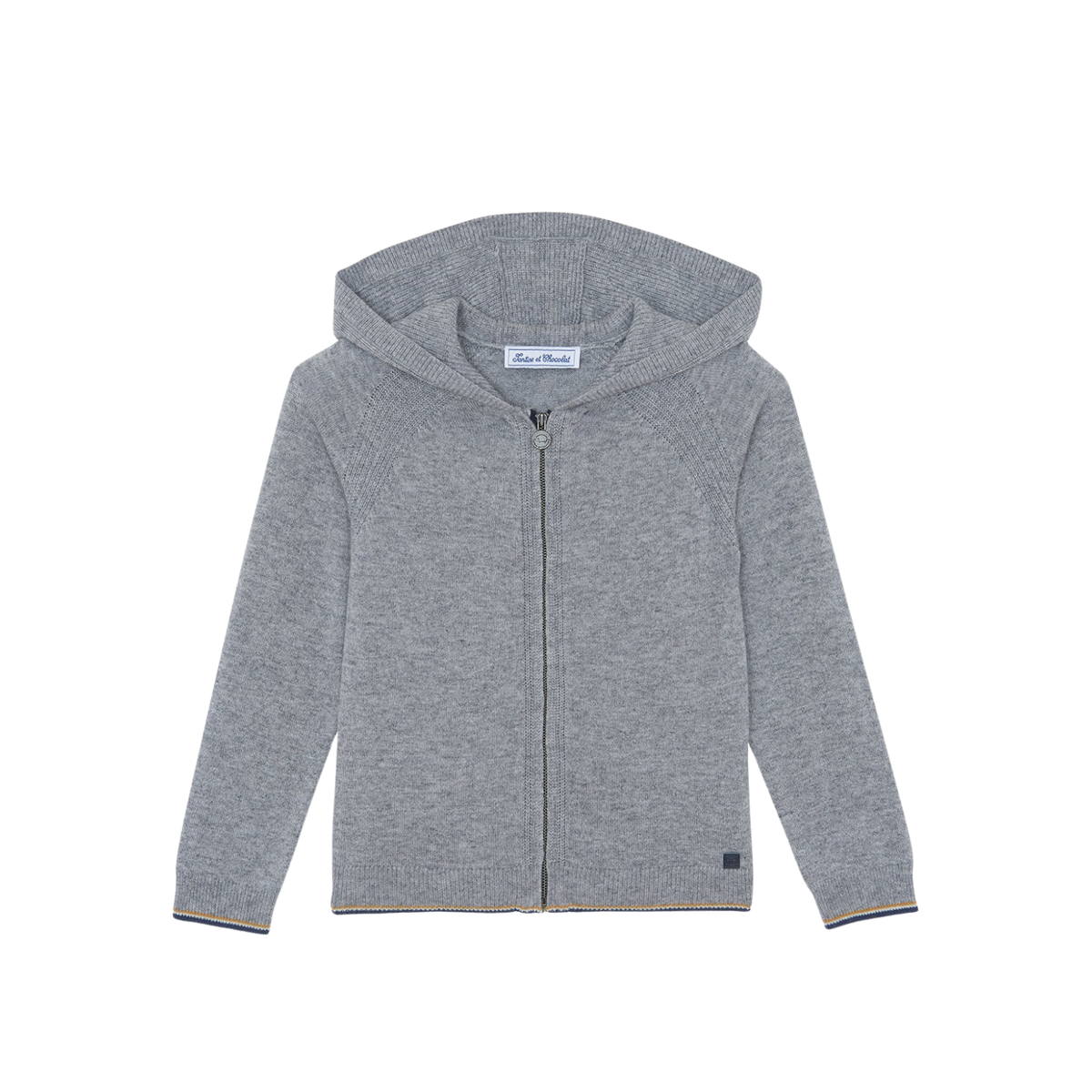Hooded Cardigan | Grey