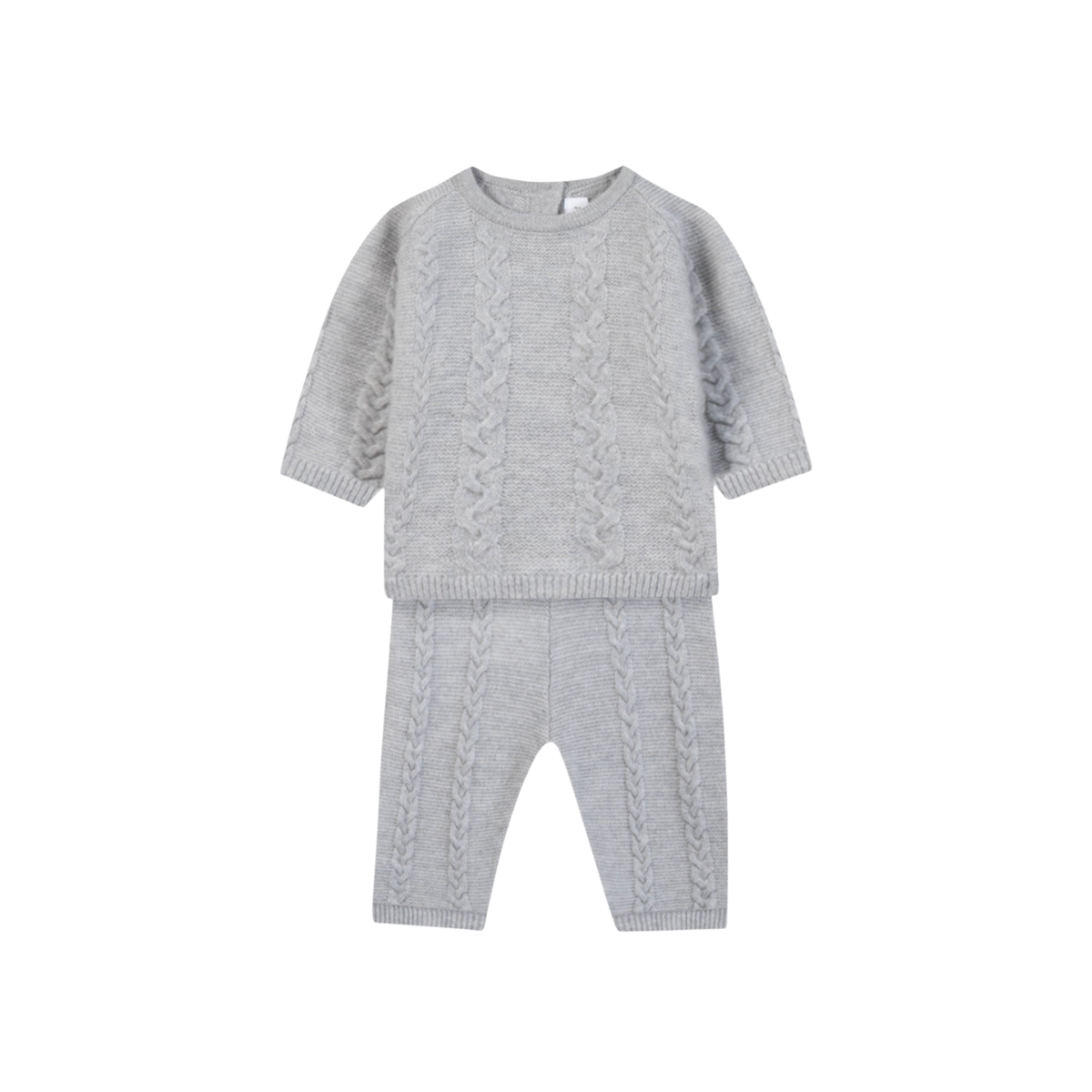 Twisted Wool Set | Grey