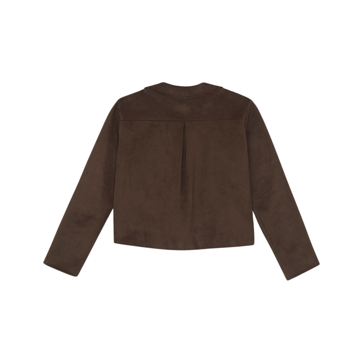 Peter Pan Collar Jacket | Brown