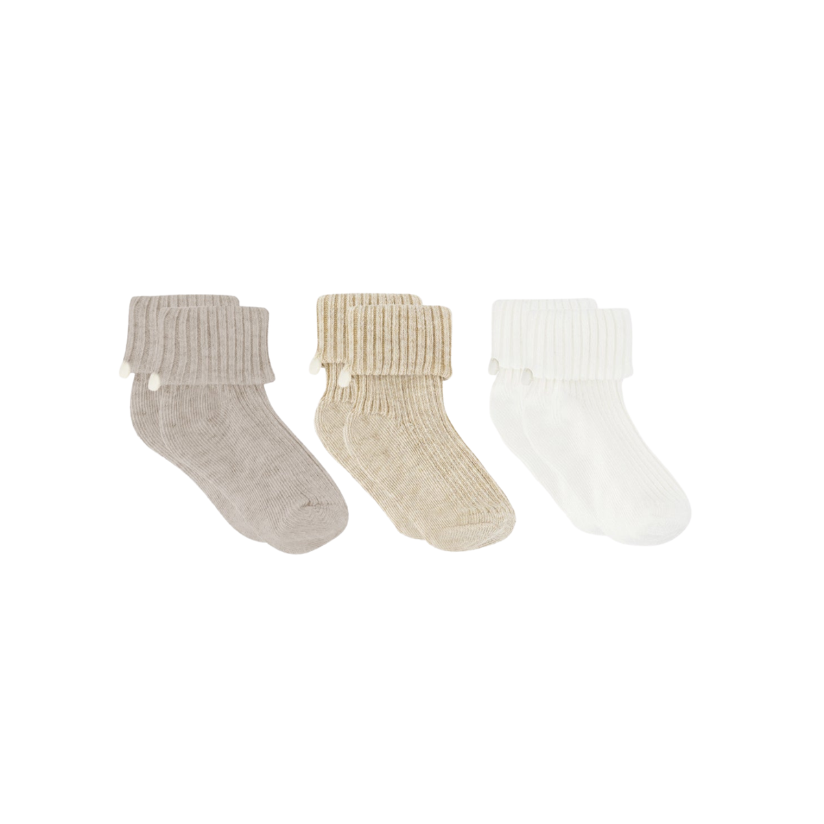 Newborn Socks Kit | Nude
