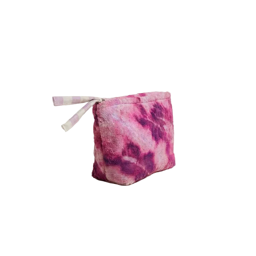 Petit Walakin Tie & Dye Pouch | Pink Sunset