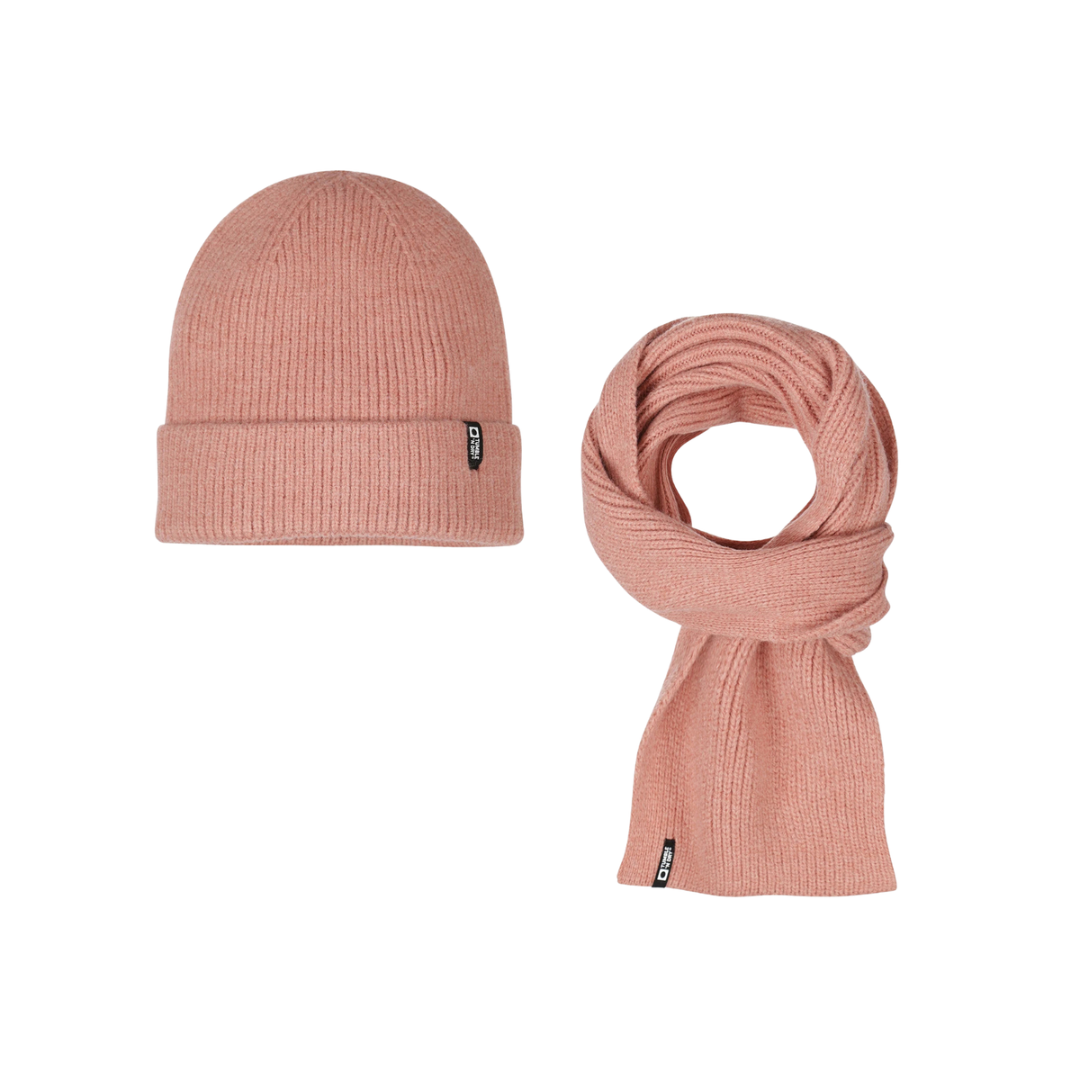 Berwyn Beanie + Midway Scarf Set | Canyon Rose
