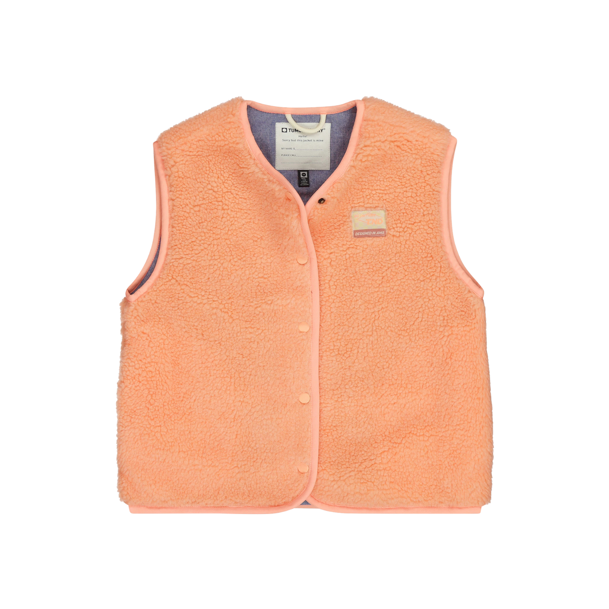 Filou Vest | Bright Coral