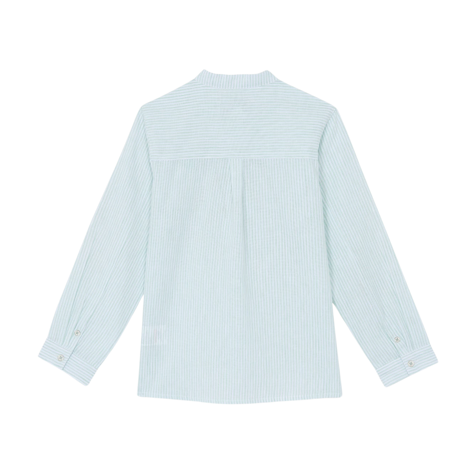 Striped Linen Long Sleeved | Sage