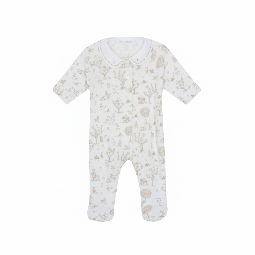 Pajamas Fantasy Garden | Ecru