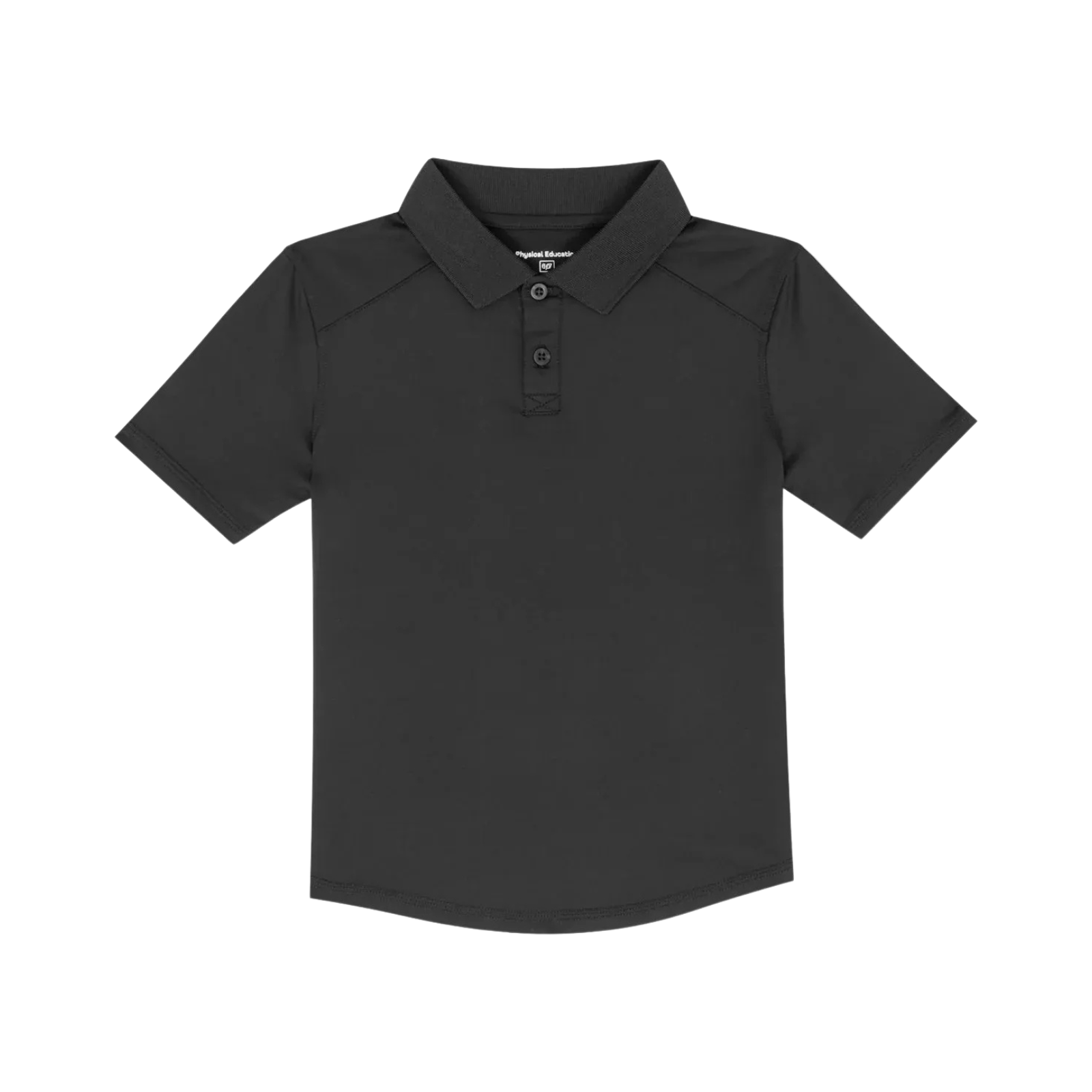 Short Sleeve Core Polo | Black