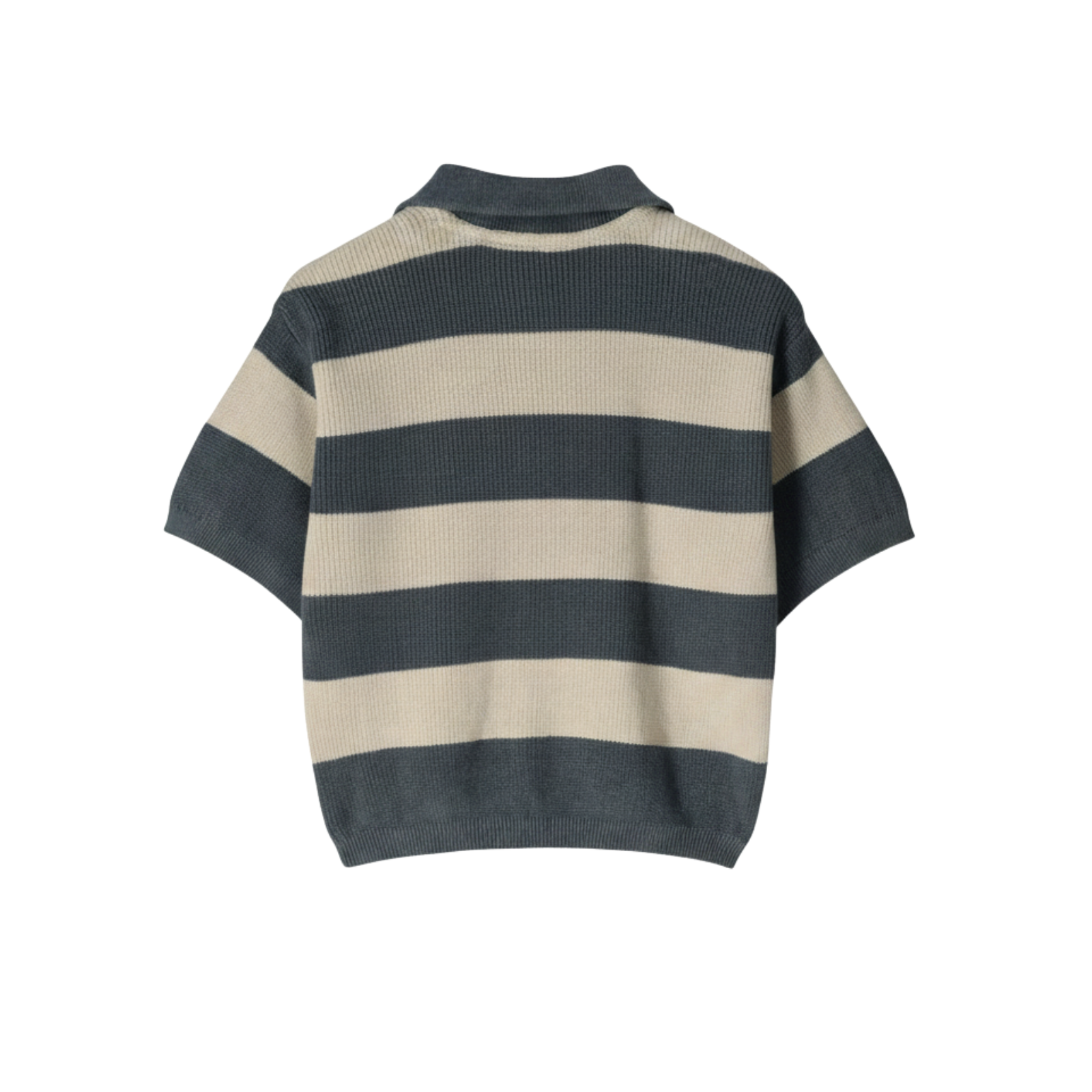 Fao Quarter Zip | Blue Ocean Stripe