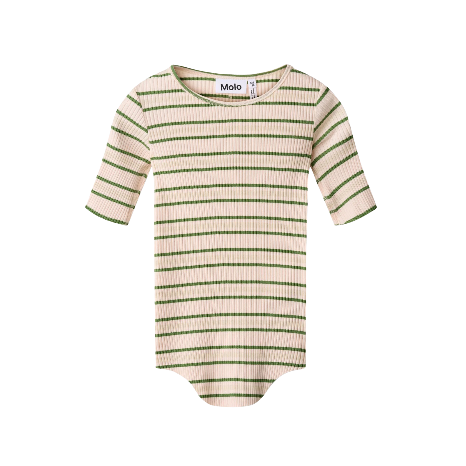 Ronelle T-Shirt | Cloud Green Stripe