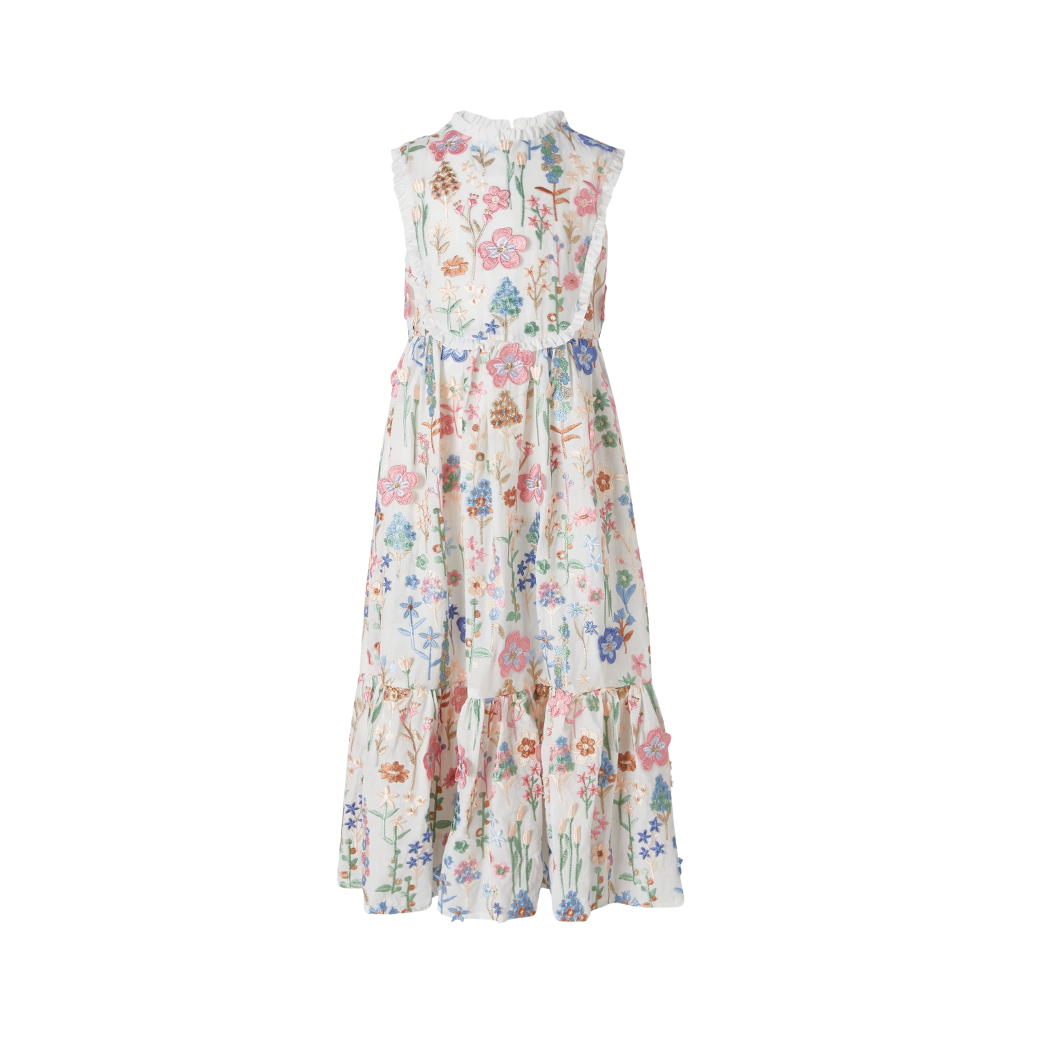 Serena Embroidered Maxi Dress