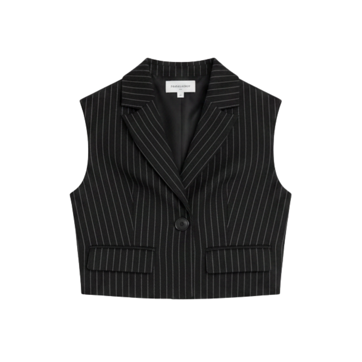 Nass Waistcoat | Navy Stripes