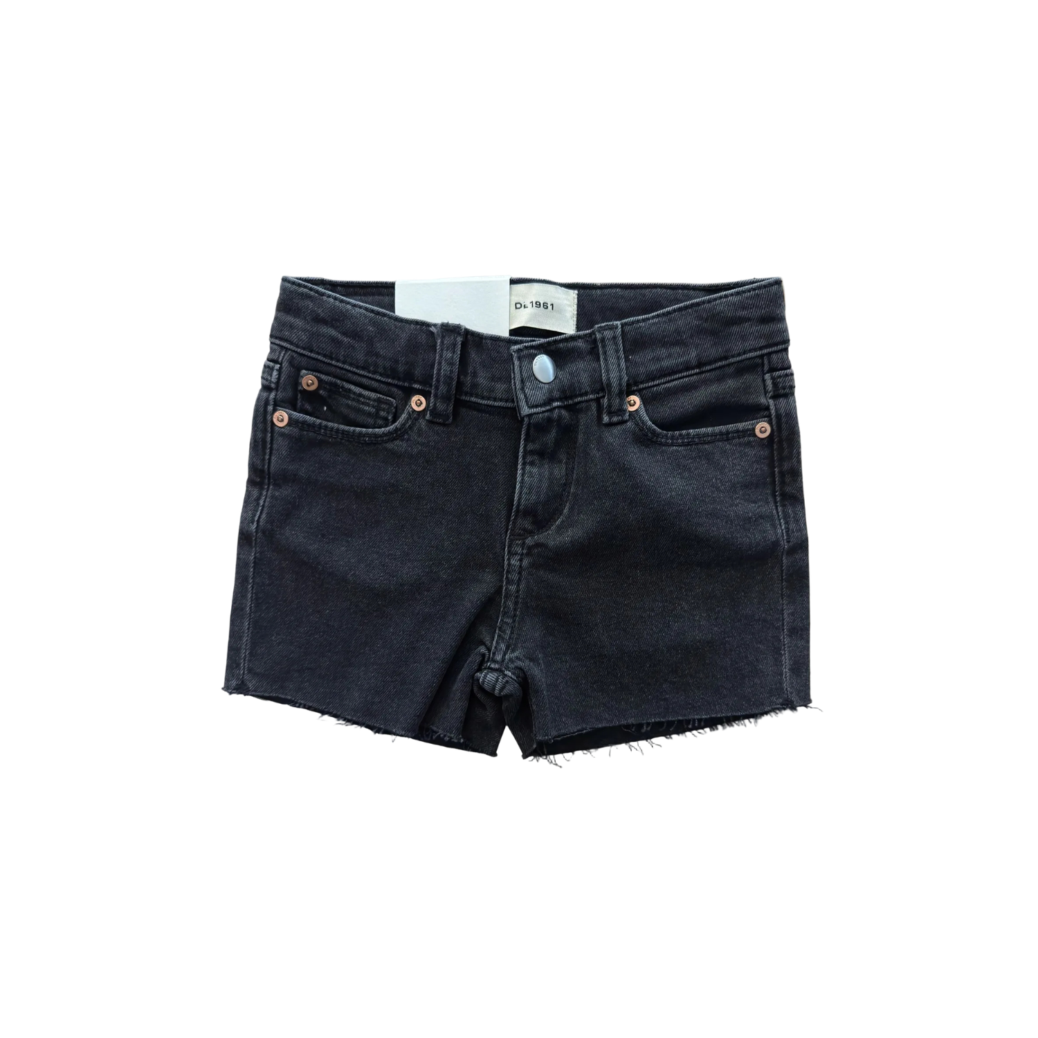 Lucy Jean Shorts High Rise Cut Off | Nightshade