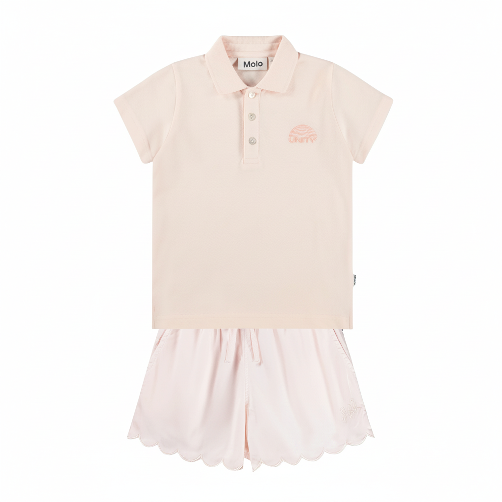 Addie Shorts Set | Cloud Pink