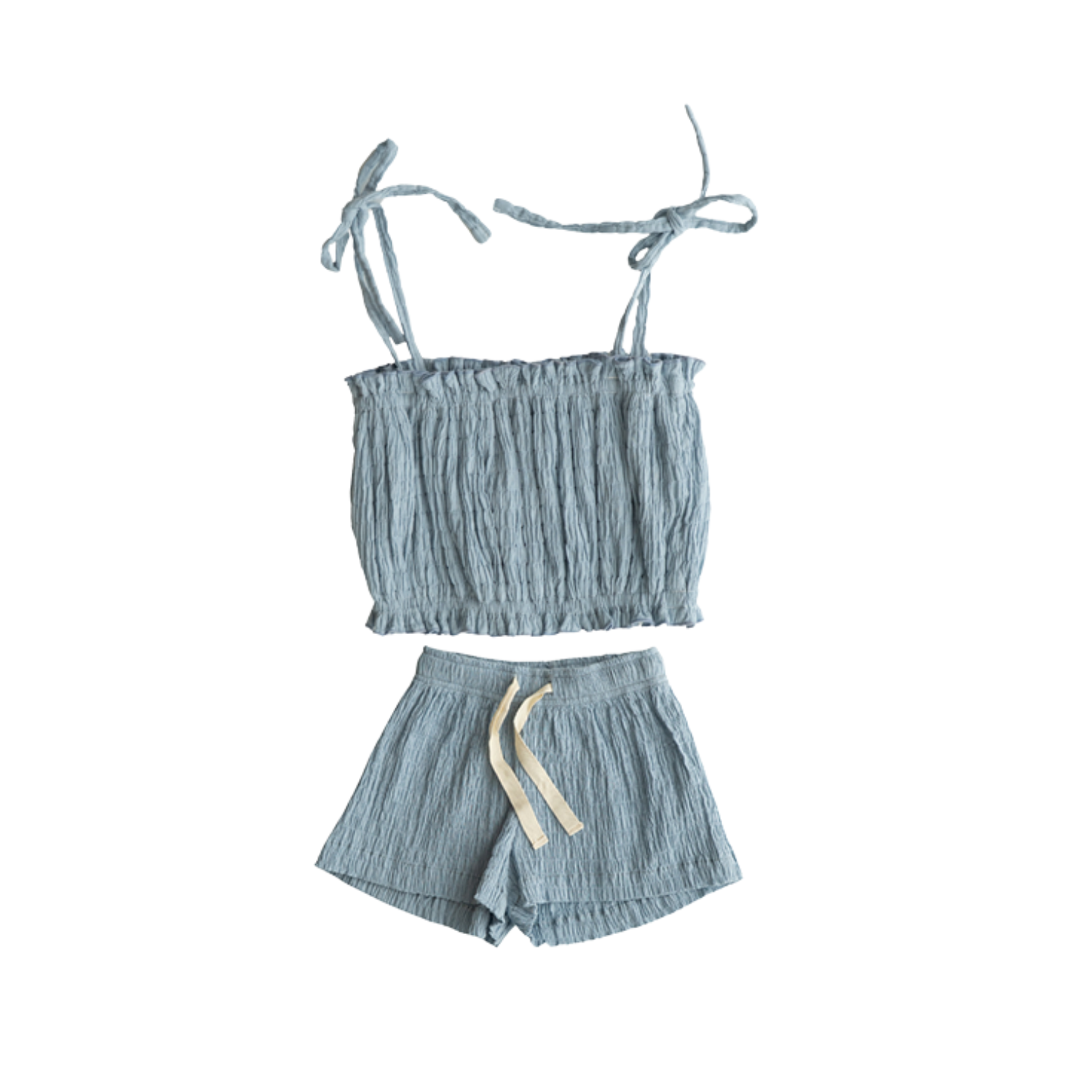 Ziggy Top with Levi Short Set | Blue