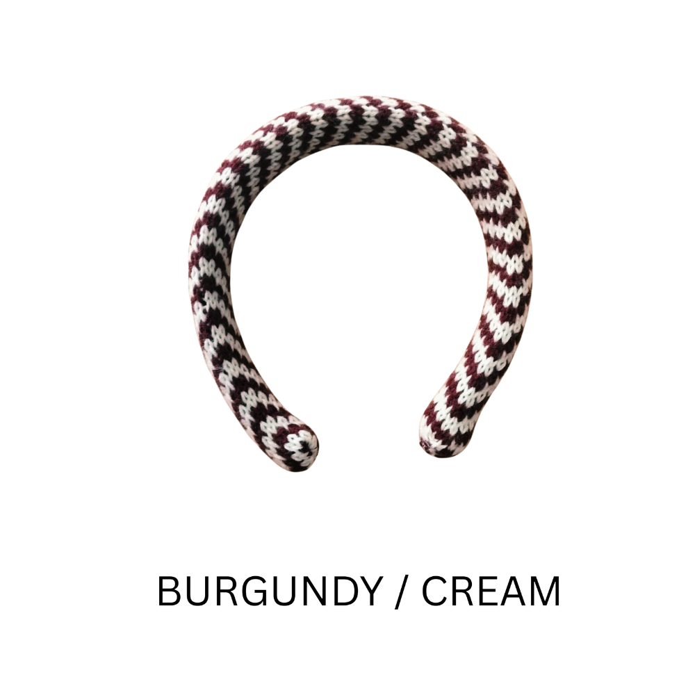 Knit Headband | Zigzag