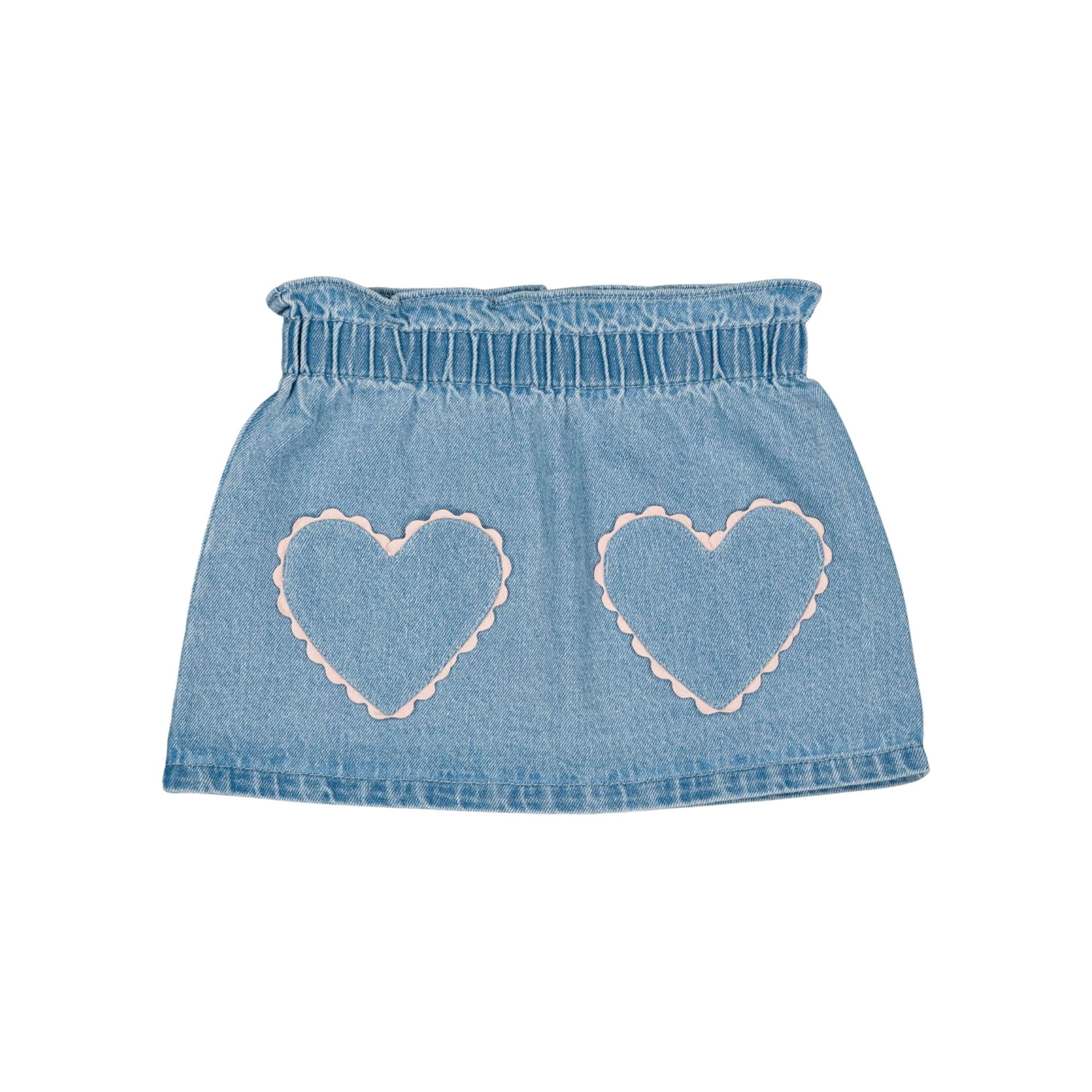 Denim Teacher Skirt | Light Blue