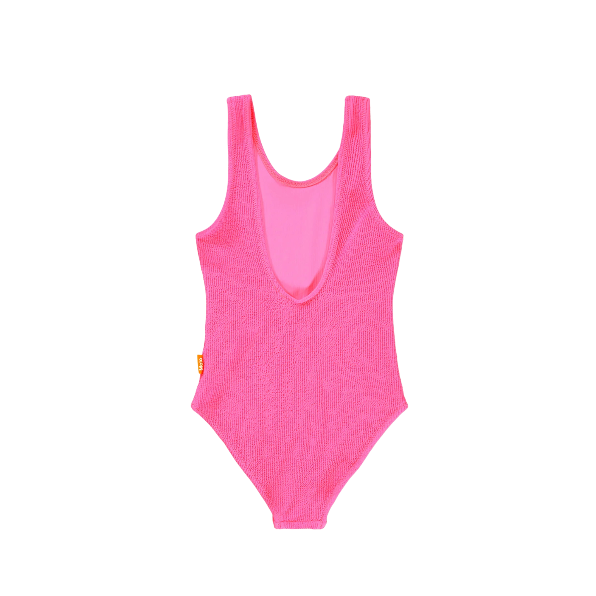 Nika Crepe Swimsuit | Neon Pink