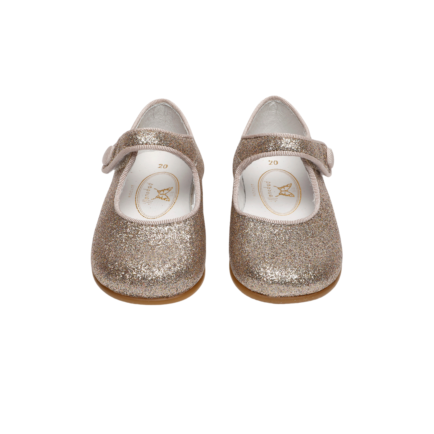 Glittery Shoes | Old Gold