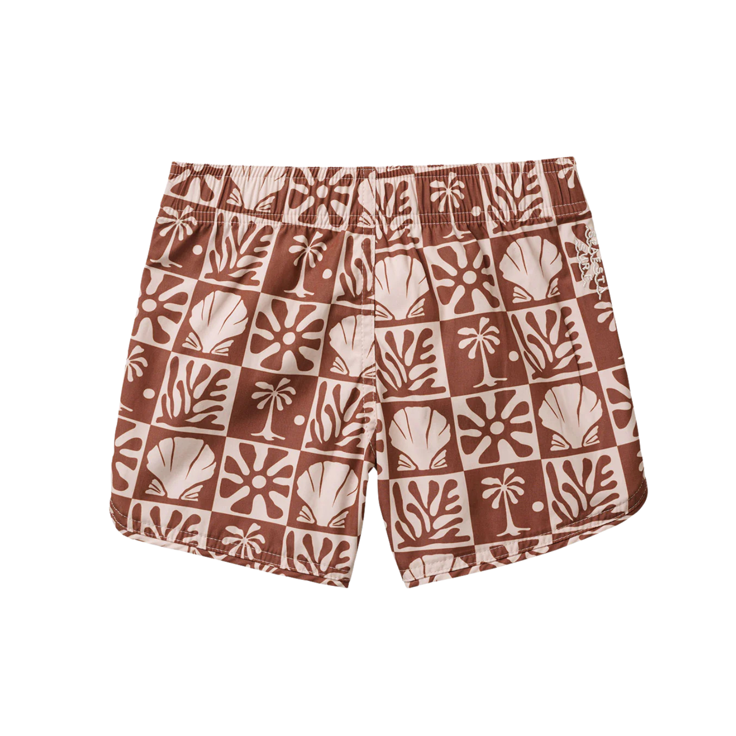 Beach Checks Boardshorts  | Coconut