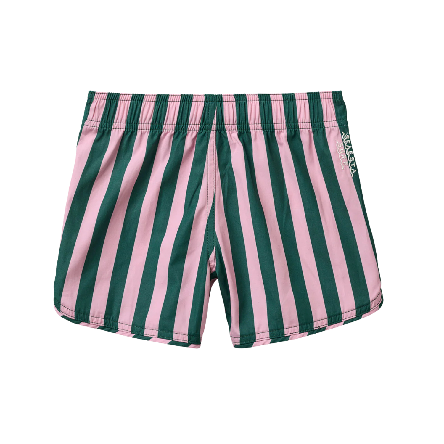Cabana Stripe Boardshorts | Pink Palms