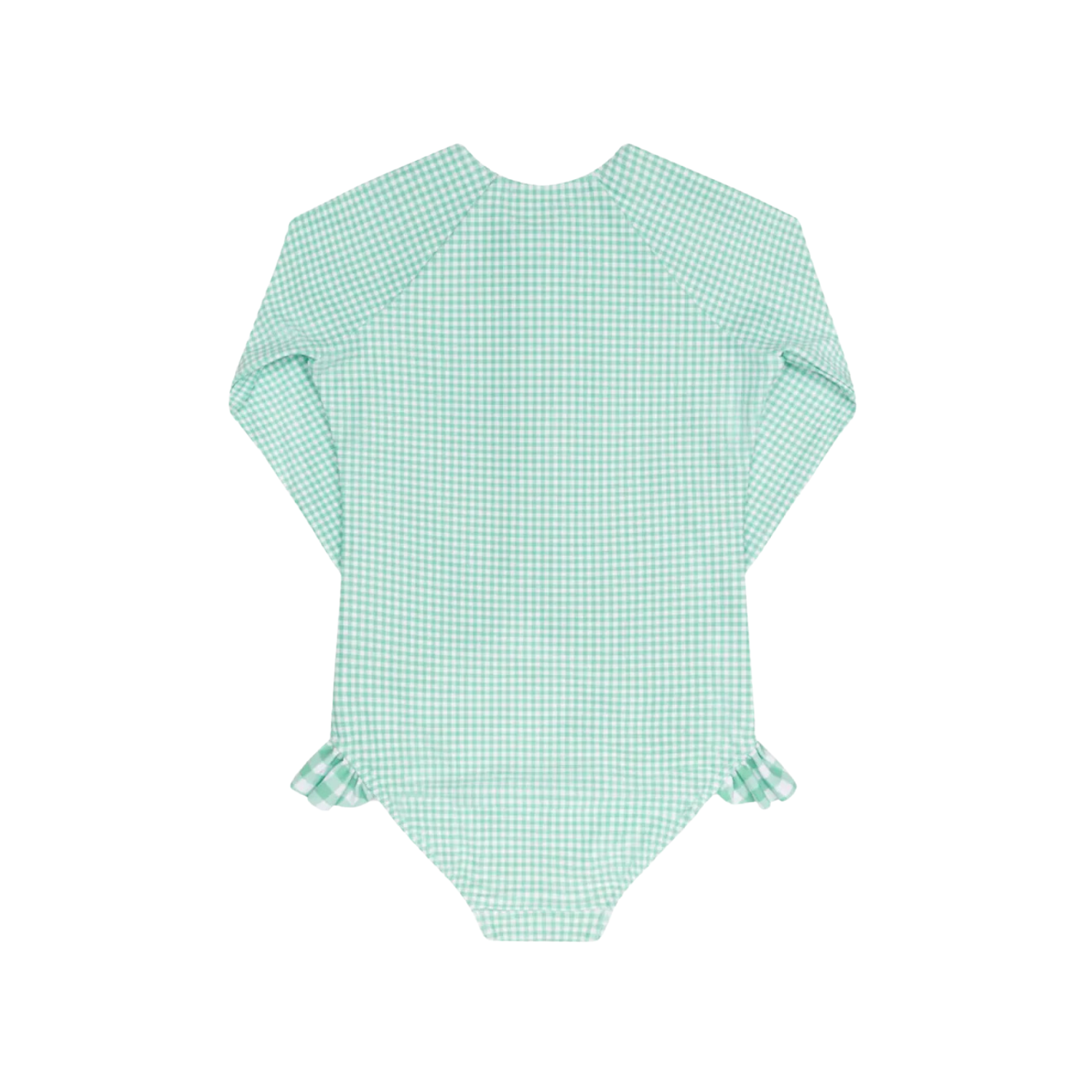 Front Zip One Piece | Gustavia Gingham